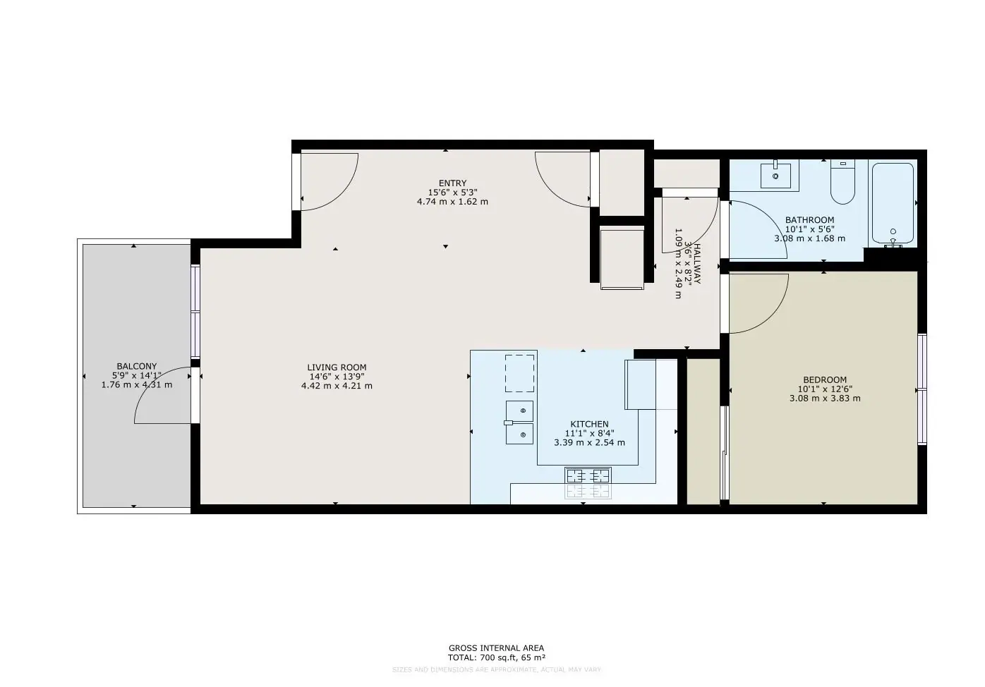 Plano de una habitación